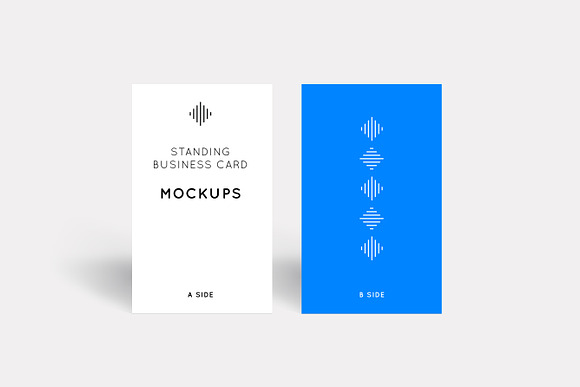 Download Free Download Standing Business Card Mockups PSD Mockups.