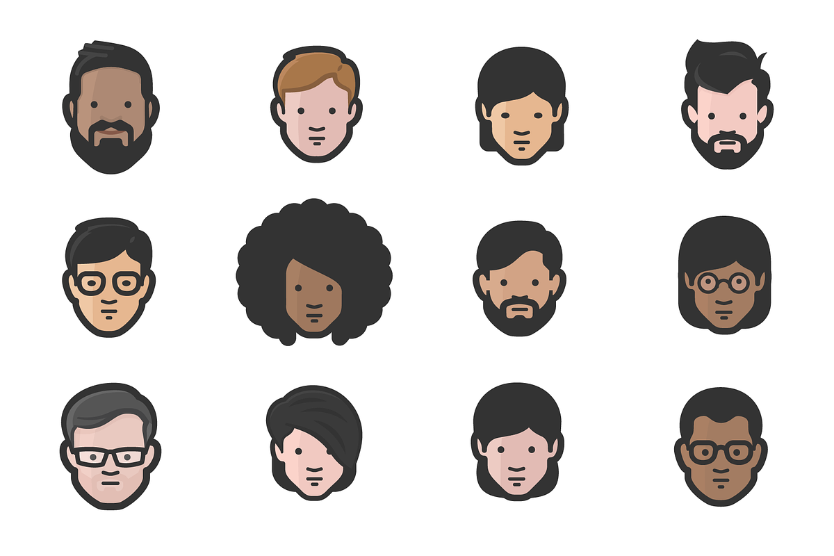 Diversity Avatars - Vol. 1 in Japanese Icons - product preview 6