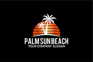 Paradise Island Logo ~ Logo Templates ~ Creative Market