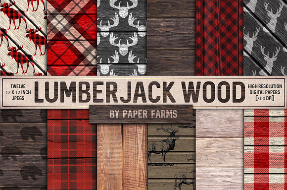 Rustic Lumberjack Backgrounds
