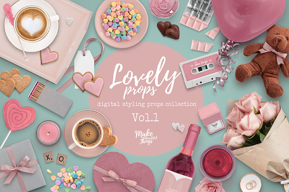 Download Lovely digital styling props Vol.1