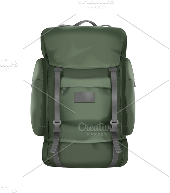 Big Green Travel Backpack