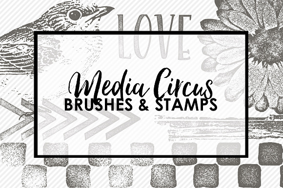 Media Circus PS Brushes Stamps