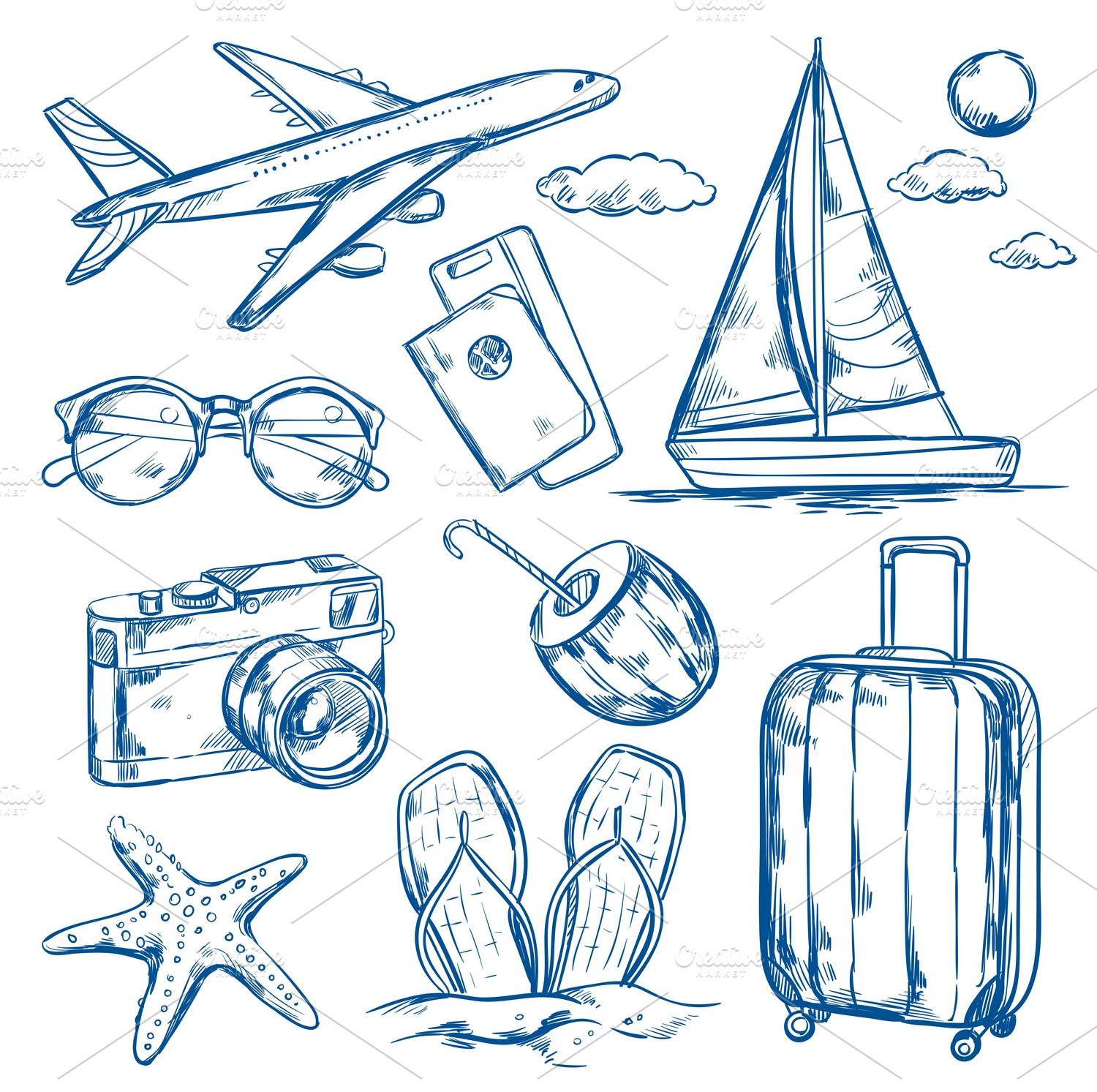 travel sketch definition