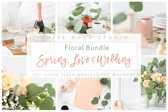 Free Floral Bundle: Spring Love & Wedding