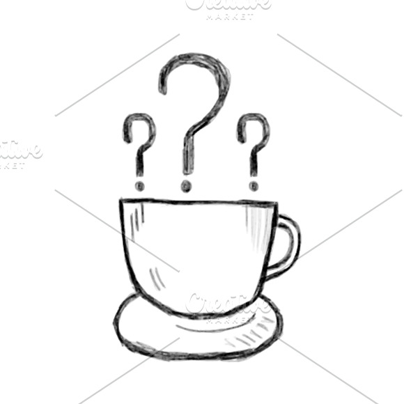 Illustration Of Hand Drawn Cup