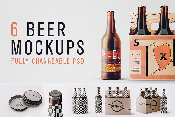 Download Changeable Beer Bundle Mockups