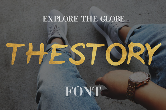 The Story Font 50% Off