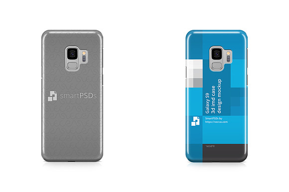 Download Galaxy S9 3d IMD Case Design Mockup