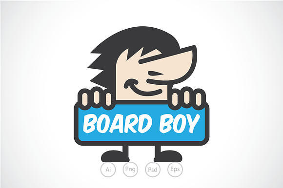 Board Boy Logo Template