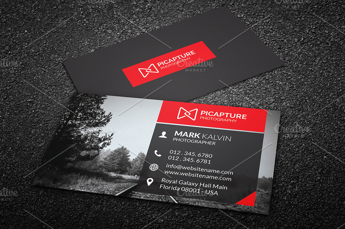 Photography Business Card 37 ~ Business Card Templates 