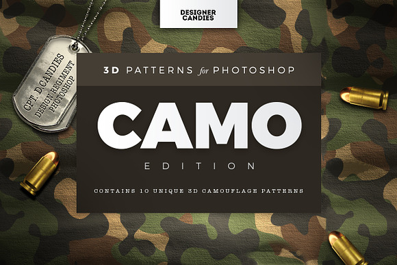 Camouflage Patterns For Photoshop