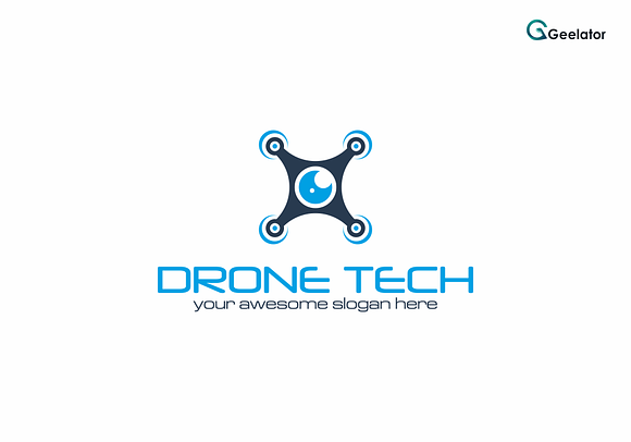 Drone Tech Logo Design