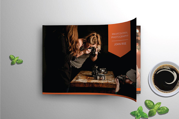 A4 Photography Portfolio in Brochure Templates - product preview 1
