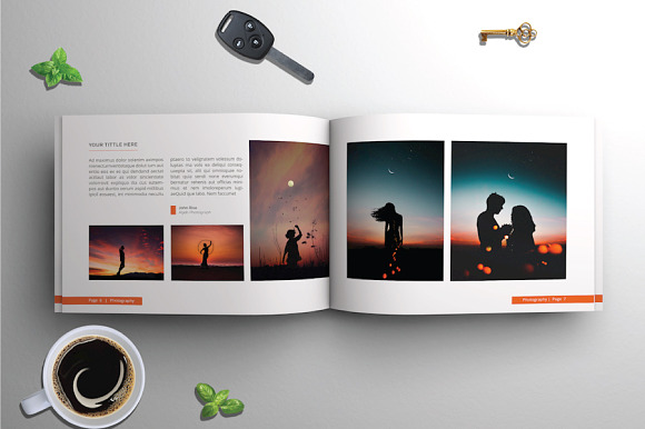 A4 Photography Portfolio in Brochure Templates - product preview 4