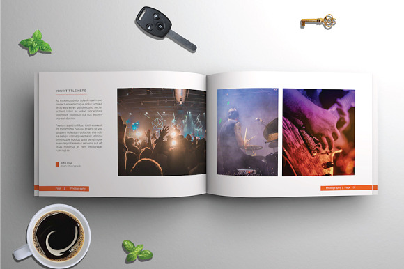 A4 Photography Portfolio in Brochure Templates - product preview 7