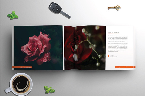 A4 Photography Portfolio in Brochure Templates - product preview 9