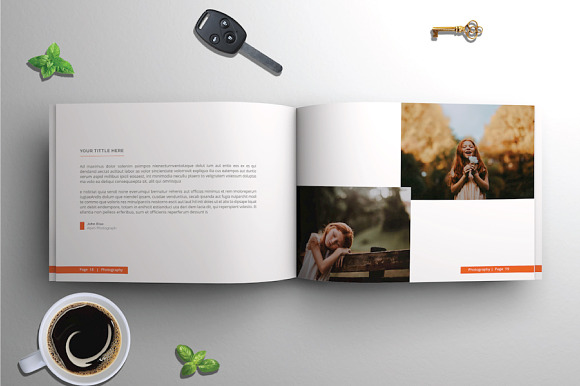 A4 Photography Portfolio in Brochure Templates - product preview 10