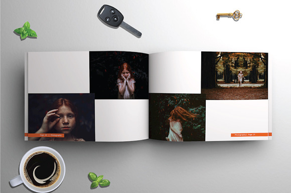 A4 Photography Portfolio in Brochure Templates - product preview 11