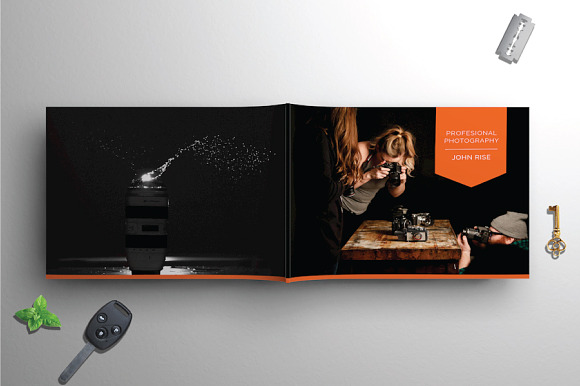 A4 Photography Portfolio in Brochure Templates - product preview 15
