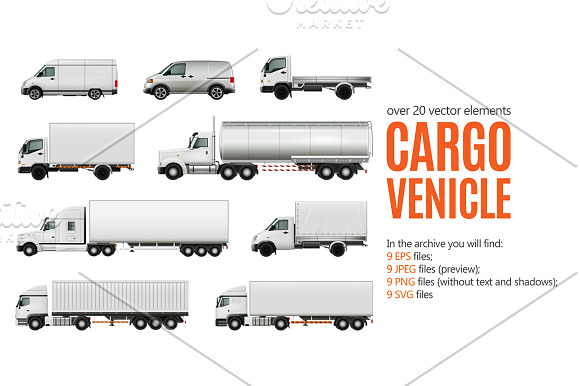 Cargo Vehicle Set
