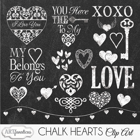 chalk heart ca display