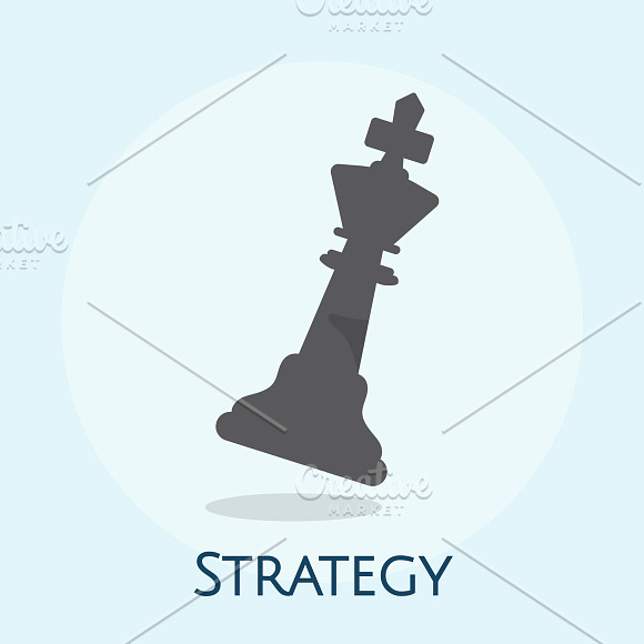Illustration Of Business Strategy
