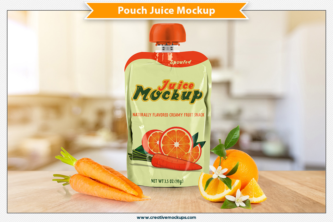 Download Pouch Juice Mockup ~ Product Mockups ~ Creative Market