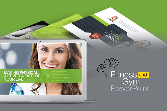 Fitness Gym Powerpoint Template
