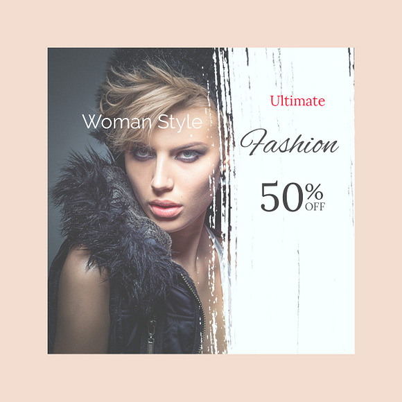 Fashion - Social Media Pack in Instagram Templates - product preview 4
