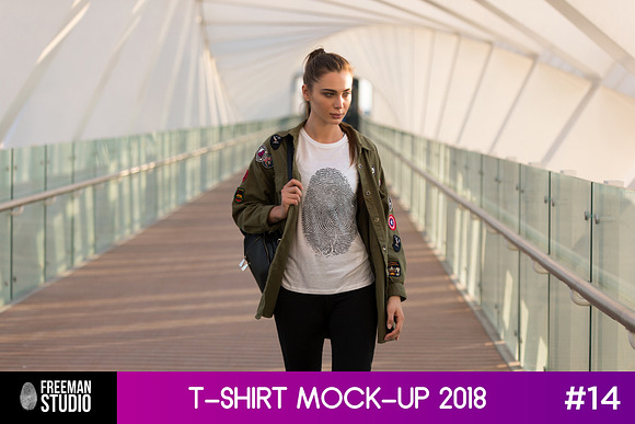 Free T-Shirt Mock-Up 2018 #14