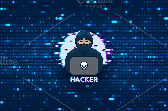 Hacker Logo Template