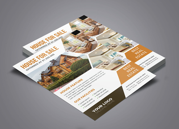 Real Estate Flyer in Flyer Templates - product preview 1