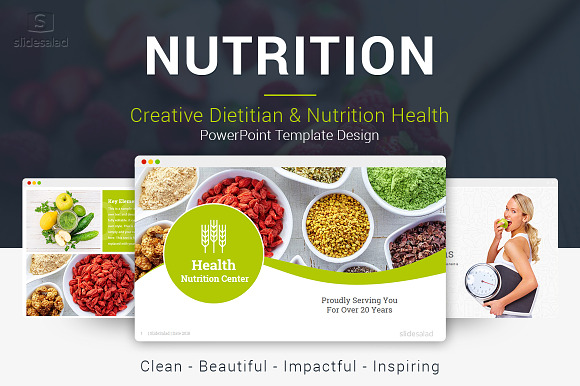 Top Nutrition PowerPoint Template