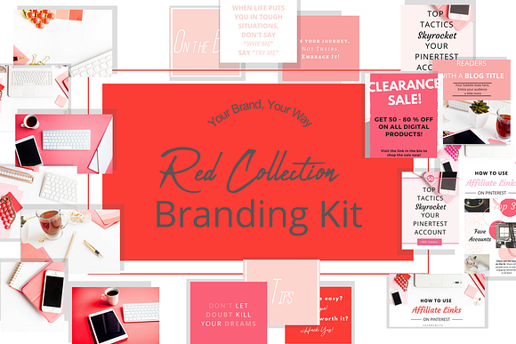Red Branding Kit