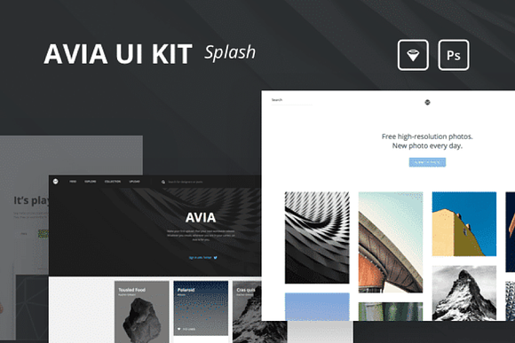 Avia UI Kit Splash