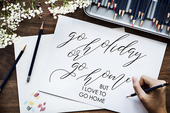 Always home Script in Script Fonts - product preview 2