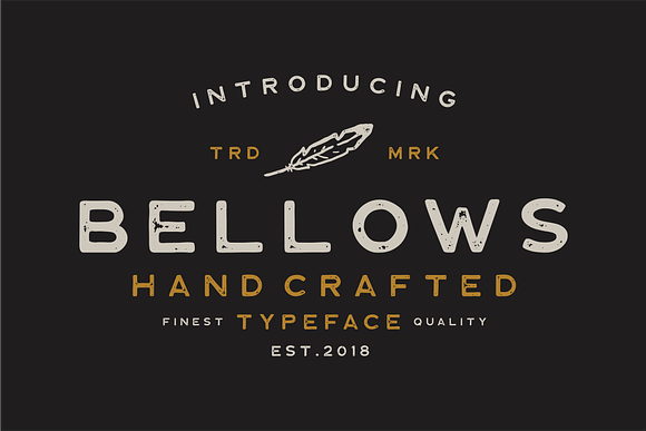 Bellows Typeface