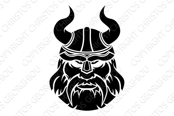 Viking Warrior Mascot