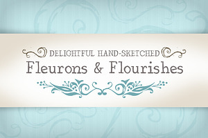Vector Hand-Sketched Flourishes