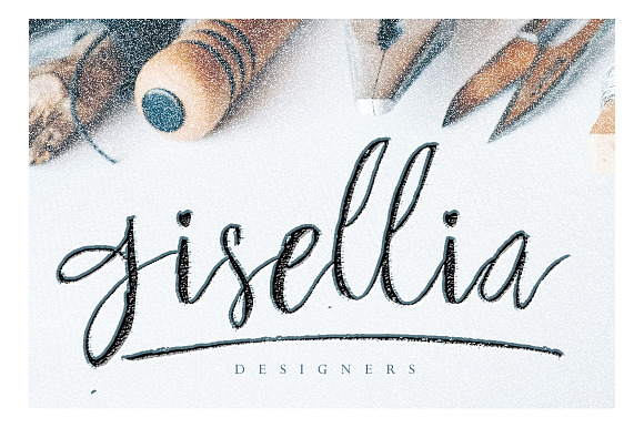 Geristy Brush Font in Script Fonts - product preview 5