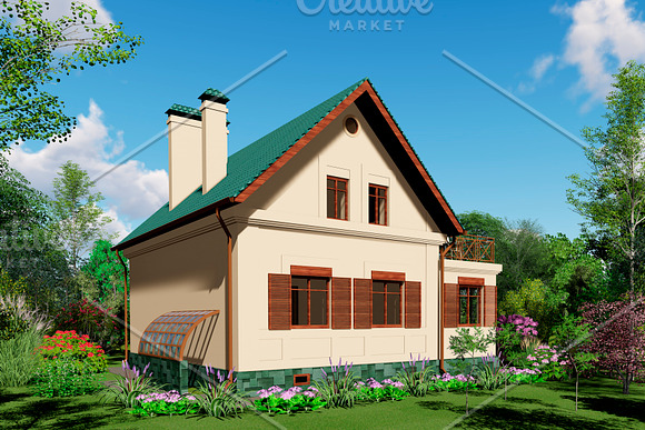3D Visualization A Small House