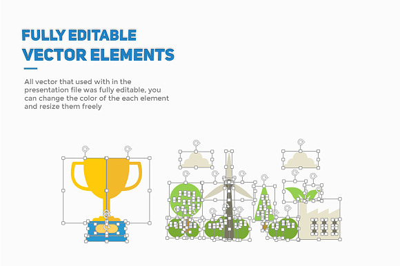 Puzzle Infographics PowerPoint in Presentation Templates - product preview 3