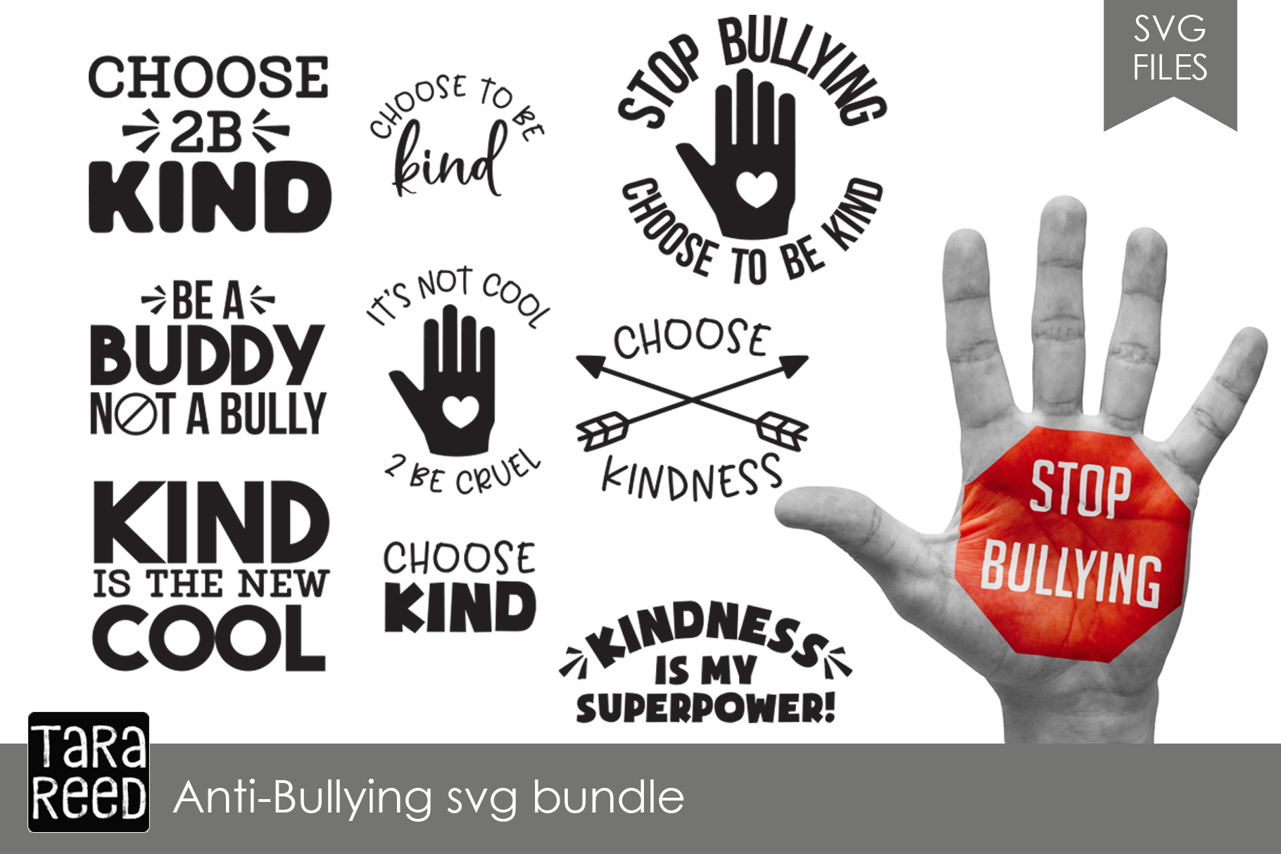 Anti-Bullying SVG Bundle ~ Illustrations ~ Creative Market