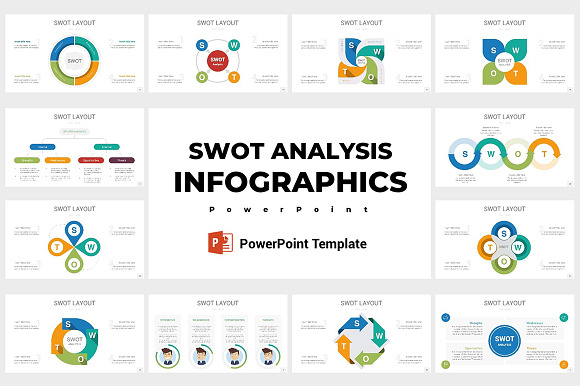 Swot Analysis Infographics