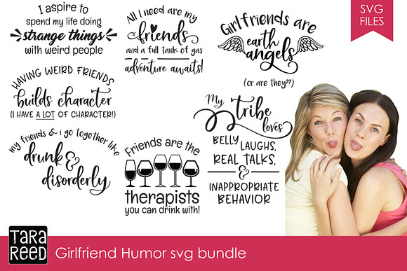 Girlfriend Humor SVG Bundle