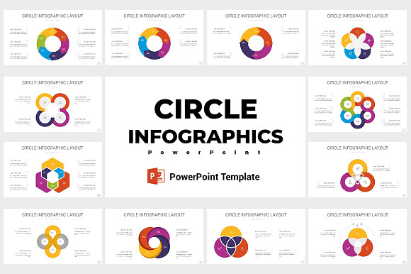 Circle Infographics PowerPoint