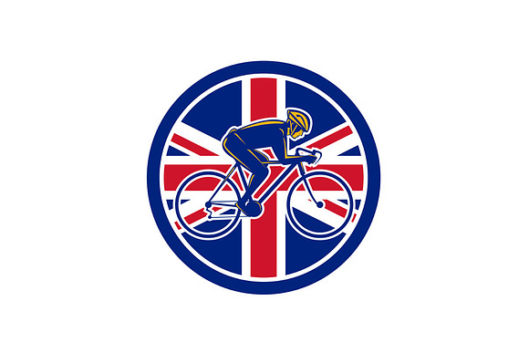 British Cyclist Cycling Union Jack F