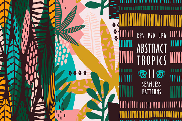 Abstract Tropics 11 Patterns