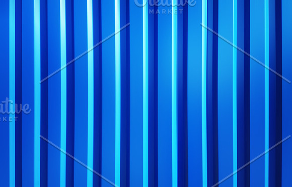 Vertical Blue Panels Illustration Background